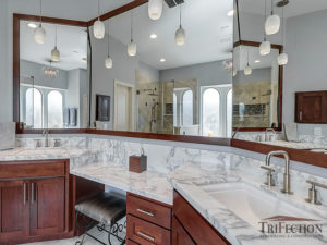 calacatta marble houston remodeling