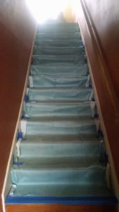 cover up and demolition during remodeling