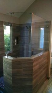 modern master bathroom in Kingwood area