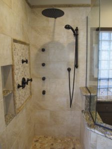 repair leading to bathroom makeover