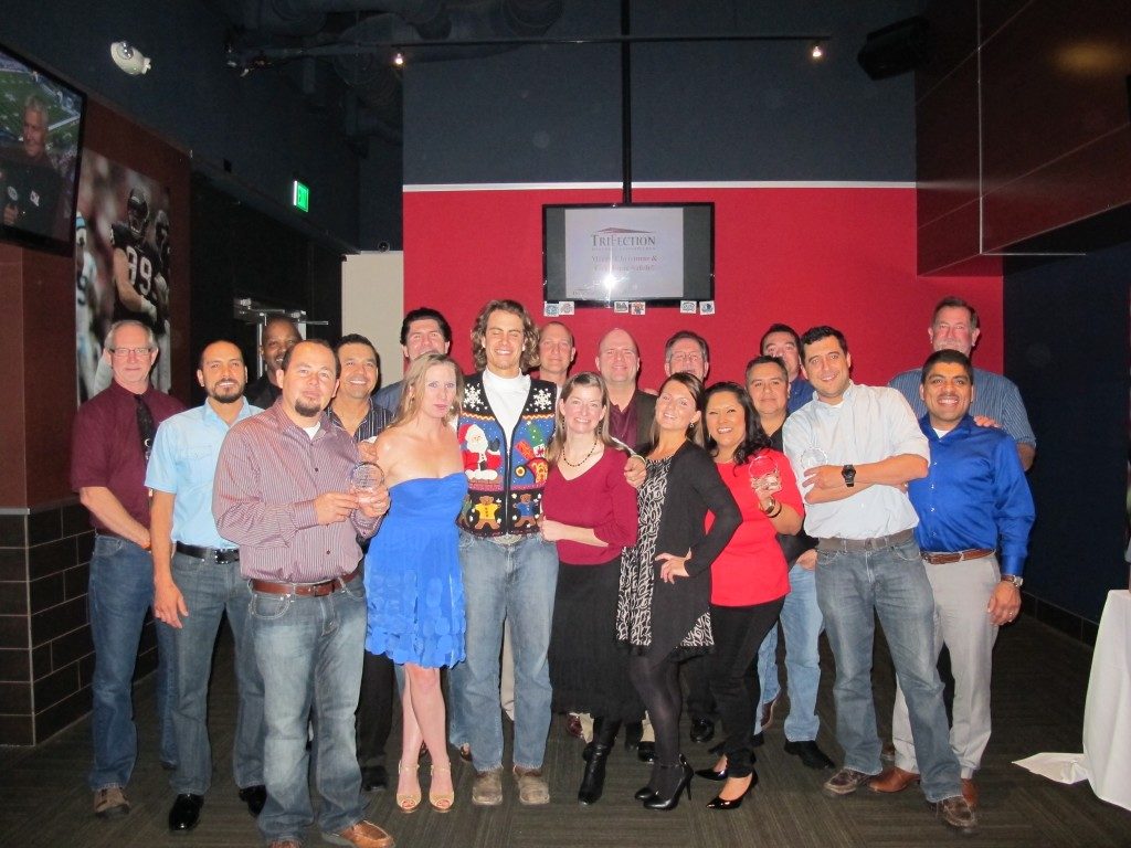 annual company Christmas party and awards dinner