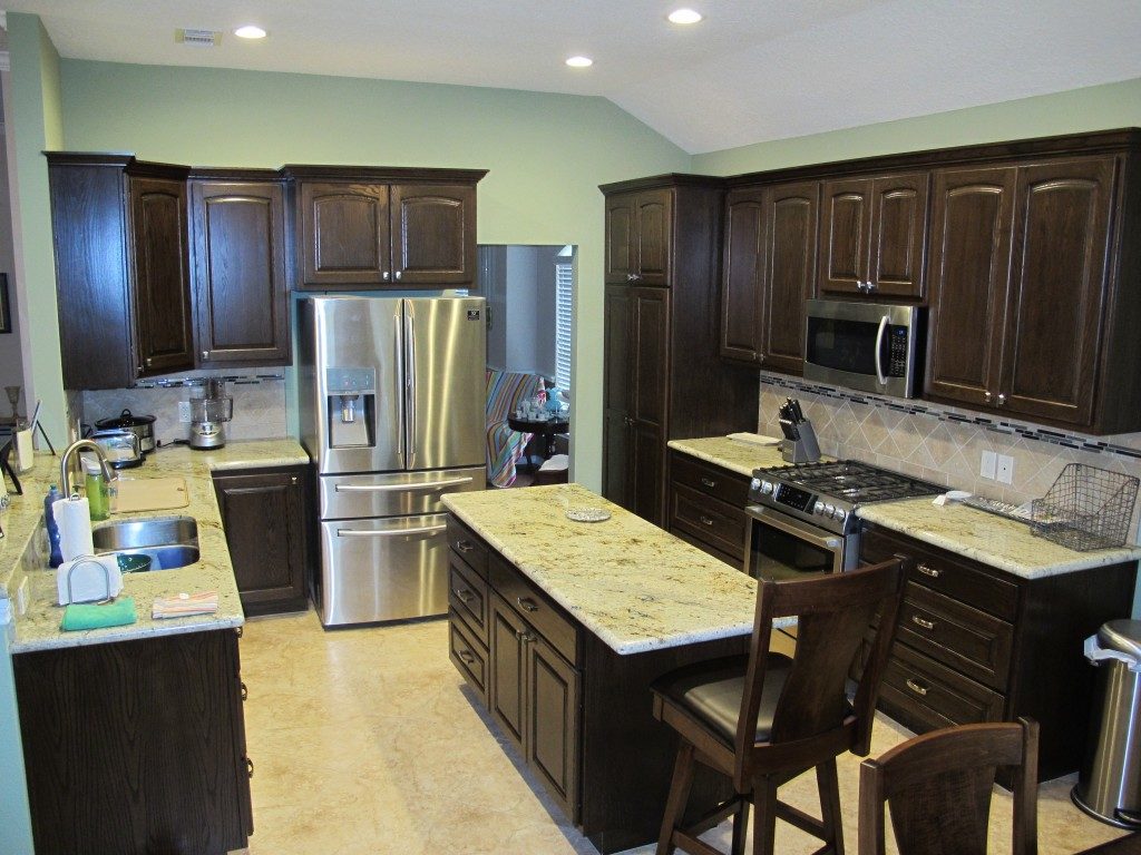 aged Katy home kitchen remodeling
