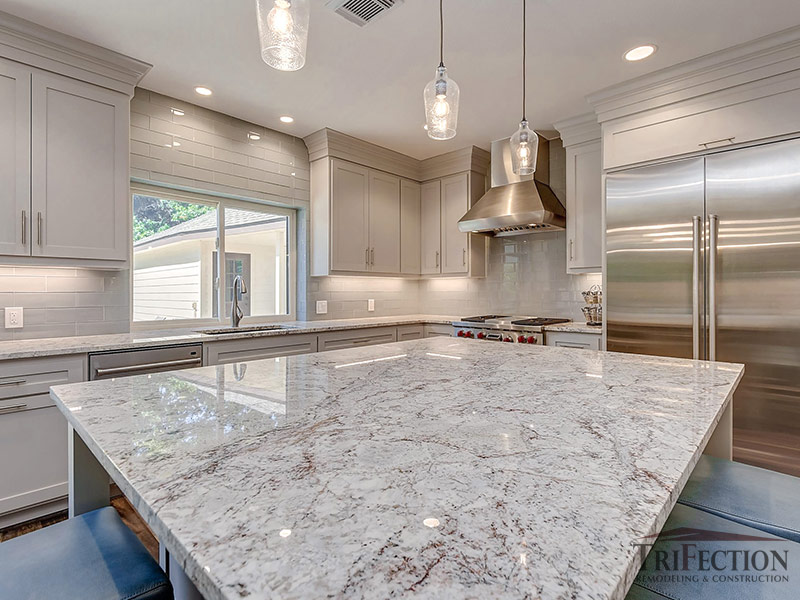 White Spring Granite Countertops After 6