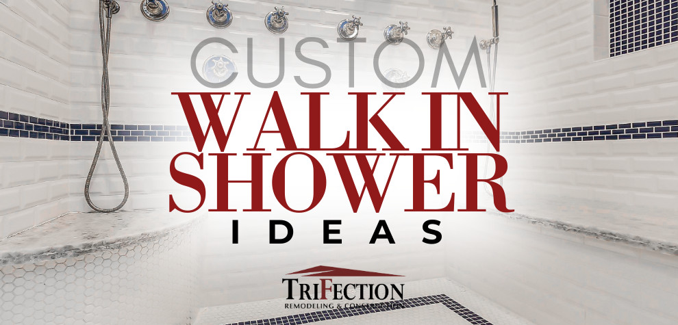 Walk In Shower Ideas | Custom Island Installation In Houston