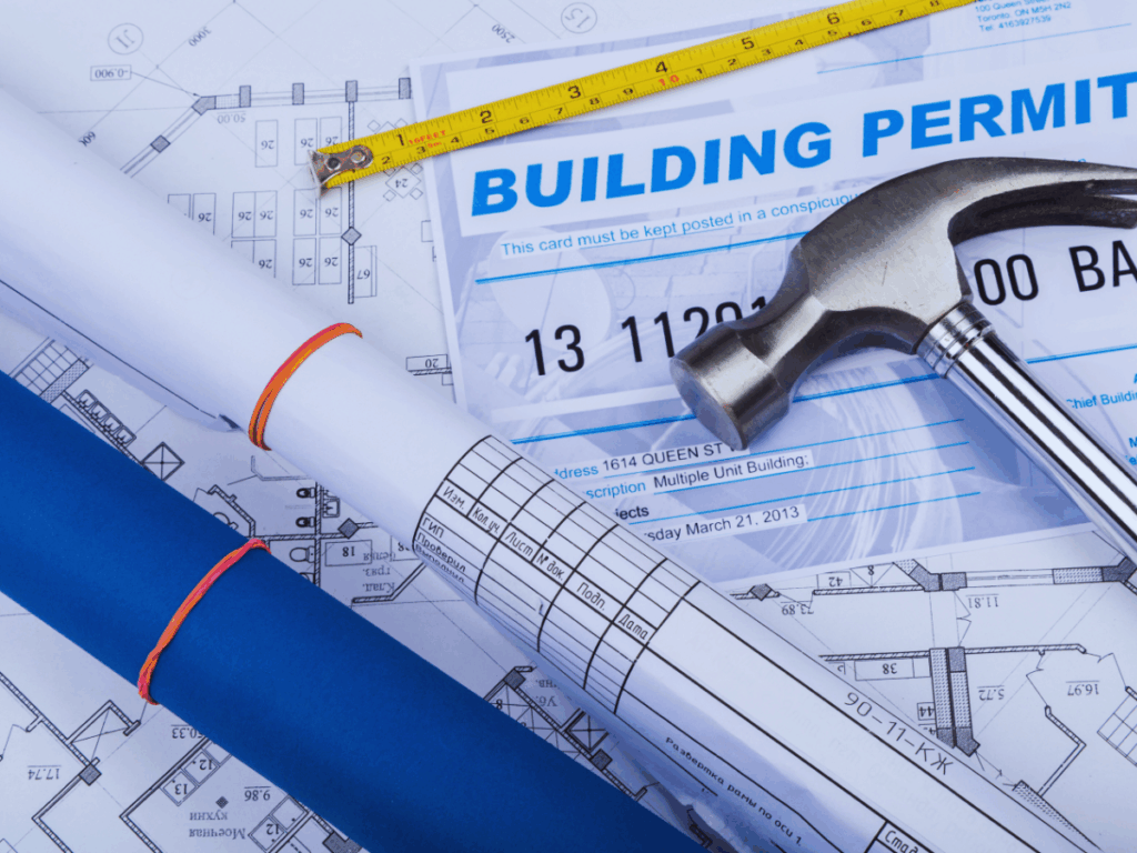 Building permits and architectural plans