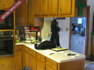 Maple Custom Cabinets Before 3