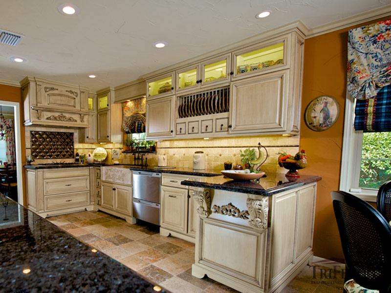 French Country Style Kitchen After