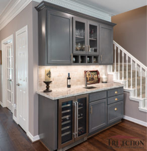 dry bar cabinets