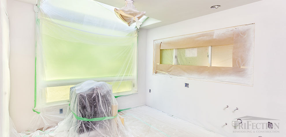 how to protect your home during a remodel