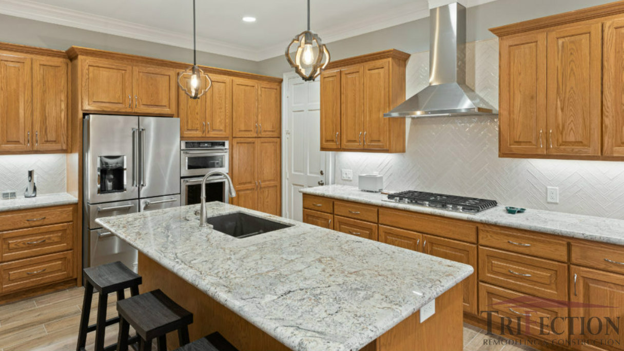 open kitchen remodeling houston after
