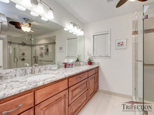 Spacious Shower with Grab Bars After 2